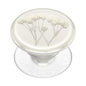 PopSockets Adhesive Phone Grip, Holder, Phone Stand, Flower - Pressed Flower Baby's Breath