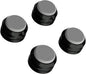 Preffair Audio Speaker Aluminum/Silicone Isolation Feet Turntable Damper Vibration Stopper Stand Absorption Shock Pad for Amplifier Preamp DAC Devices 4Pcs (Gray, 1.73"x1.18")