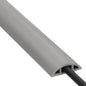 ZhiYo 10ft Cord Covers for Wires on Floor, Self-Adhesive Cord Hider, Gray