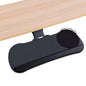 FERSGO Under Desk Keyboard Tray, 27" x 11" Tray, 17.75" Track, One Knob Control, Undermount Sliding Computer Keyboard with Wrist Rest, Adjustable Height and ±15° Tilt