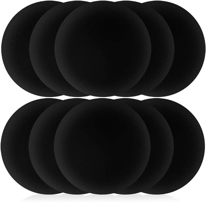 Foam Ear Pad Replacement Cushions, Headphone Earphone Headset Disposable Sponge Covers (55mm - 2.2") 5 Pairs