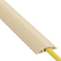 ZhiYo 10ft Cord Covers for Wires on Floor, Self-Adhesive Cord Hider, Gray