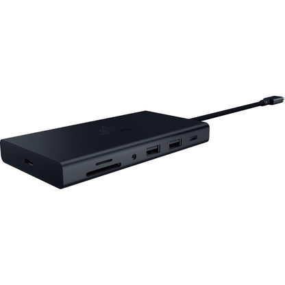 Razer USB-C Dock, 11-in-1 Portable Travel Hub, 85W, Black