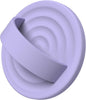 Magnetic Phone Ring Grip Holder, Silicone Finger Loop Grip, Compatible with MasSafe, Back of Phone for iPhone Pro Max/Plus/16/15/15/14/13/12 Series, Lilac Purple