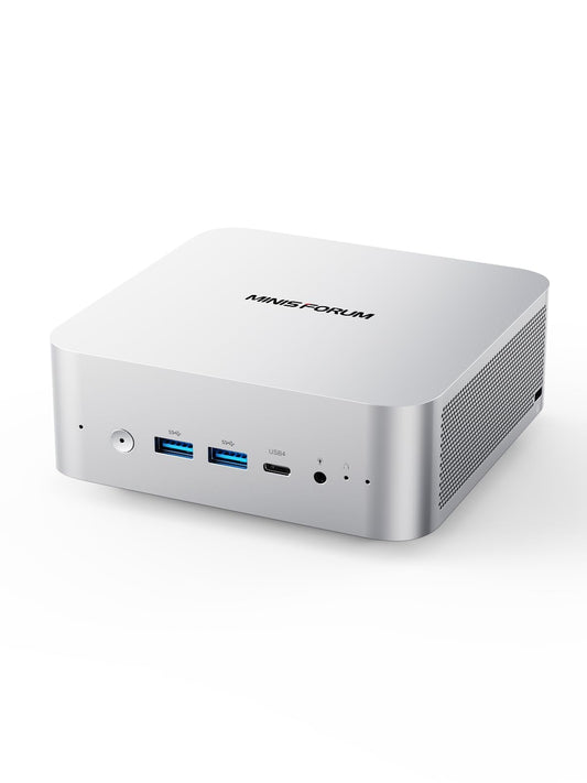 MINISFORUM AI Mini PC M1 Pro-125H with Intel Core Ultra 5 Processor 125H(14C/18T,up to 4.5Ghz), Mini Computer 32GB DDR5 PCIe4.0 SSD 1TB,Triple Display with HDMI 2.1/USB4/DP,5X USB Ports, WiFi 7,BT5.4