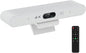 TOALLIN 4K Webcam with Microphone and Speaker, All-in-One Video Conferencing Camera, USB Video Bar, AI Auto-Framing & Speaker-Tracking, Conference Room Web Camera for Laptop, Meetings, Video Calls
