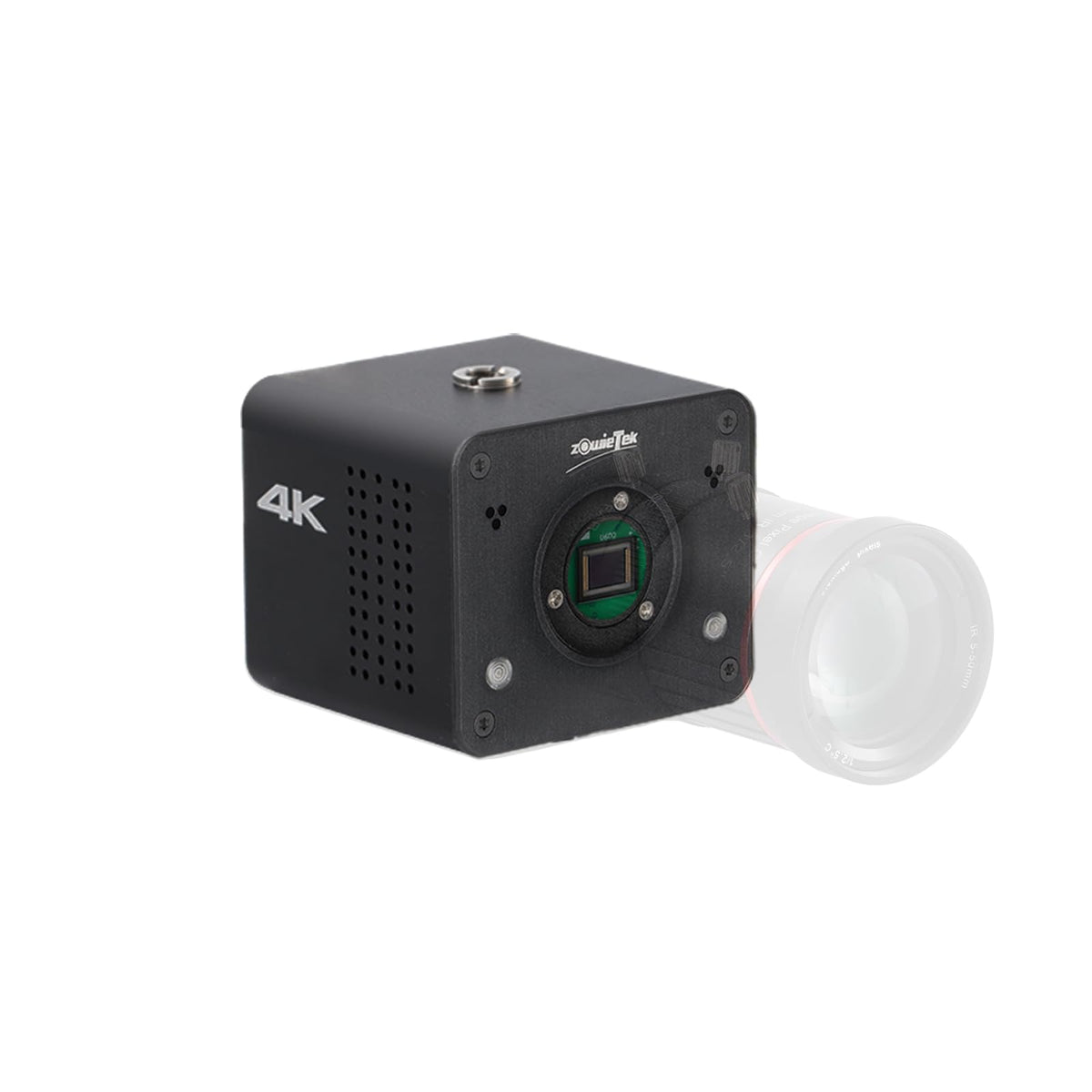 zowietek 4K POV Box Camera PoE, ZowieCAM, SDI & HDMI & UVC, M12 Mount