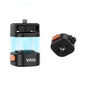 VRIG Magnetic Quick Release Mount Adapter with 1/4" Screw Thread for DJI Osmo Pocket 4 & Pocket 3,Insta360 X5/X4/X3,Xtra Muse,1/4" Screw Hole for Tripod, Monopod