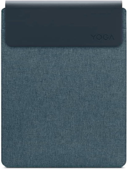 Lenovo Slim Laptop Sleeve 14 Inch Notebook/Tablet - Compatible with MacBook Air/Pro - Eco-Friendly Lightweight Case with Accessory Pocket & Magnetic Closure - Teal