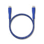 CASETiFY Powerthru USB-C to USB-C Cable (1m/3.3ft) - Meter - Cobalt Blue