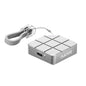 MAIWO 256GB Portable External Solid State Drive Build-in M.2 2230 PCIe NVMe SSD, USB C 3.2 Up to 1050MB/s, Mini Cute PSSD for iPhone 15 16 17 Pro Max MacBook Pro Air, Aluminum (Silver)