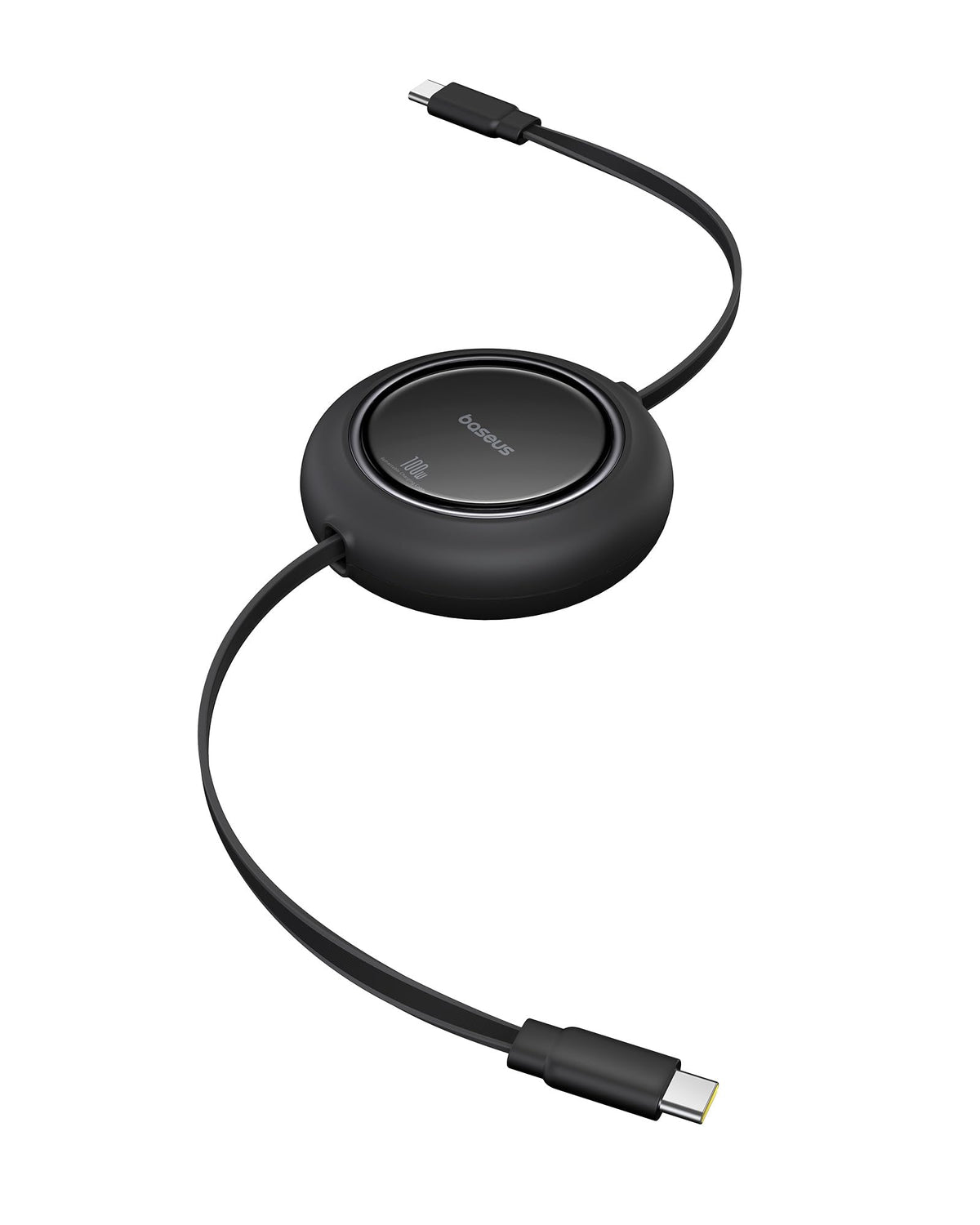 Baseus USB C to USB C Cable, 100W 6.6ft Retractable USB C Charging Cable