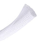 CrocSee Cable Management Sleeve, Split Design, 10FT - 3/4 Inch, White