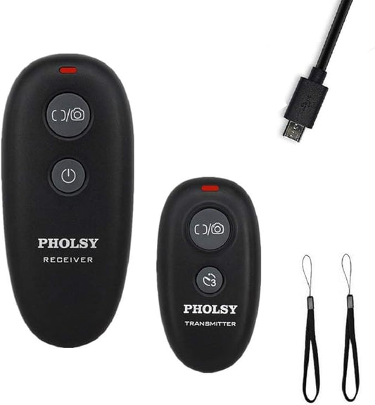 PHOLSY Wireless Shutter Release for Fujifilm Camera Remote Control