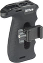 Nitze Ergonomic NATO Side Handle with NATO Calmp, Up/Down and Left/Right Adjustable, Rubberized Aluminum Camera Side Handle Camera/Monitor Cages - PA29C