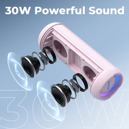RIENOK Portable Bluetooth Speaker 30W