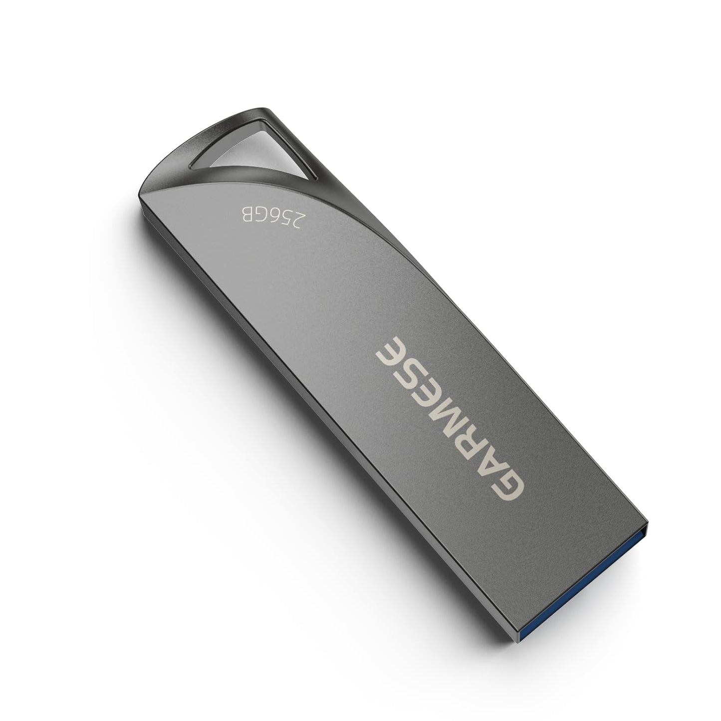 GARMESE 256GB USB 3.0 Flash Drive, Metal Thumb Drive with Keychain Hole