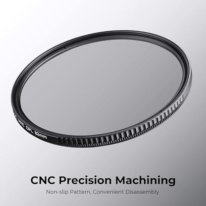 K&F CONCEPT 112mm Circular Polarizers Filter 28 Layer Super Slim Circular Polarizing Filter (CPL) Lens Filter Compatible with Nikon Z 14-24mm f2.8S Lens