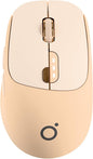 EWEADN Q5 Wireless Mouse, Bluetooth & 2.4G Quiet Computer Mouses with 1600 DPI, Battery Level Display, Ergonomic Office Mouse,6 Button Portable Cute Cordless Mice for Laptop/PC/Mac- Pink