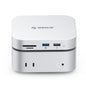 ORICO MiniMate SE Mac mini M4 512GB Storage & Docking Station, External SATA SSD (Non-Removable) 5Gbps(480MB/s), USB A*4, USB-C, SD/TF 3.0, 3.5mm Audio, Includes 2 Cables – M4SE