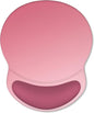 ITNRSIIET Ergonomic Mouse Pad with Comfort Gel Wrist Rest, Non-Slip PU Base, Smooth Textured Surface, Reduces Hand Fatigue & Wrist Pain, 8.7 x 7.2 Inch for Office Gaming Home, Pink Ombre