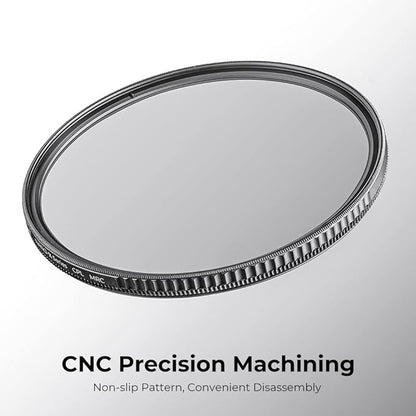 55mm Circular Polarizers Filter, K&F CONCEPT 55MM Circular Polarizer Filter HD 28 Layer Super Slim Multi-Coated CPL Lens Filter (Nano-X Series)
