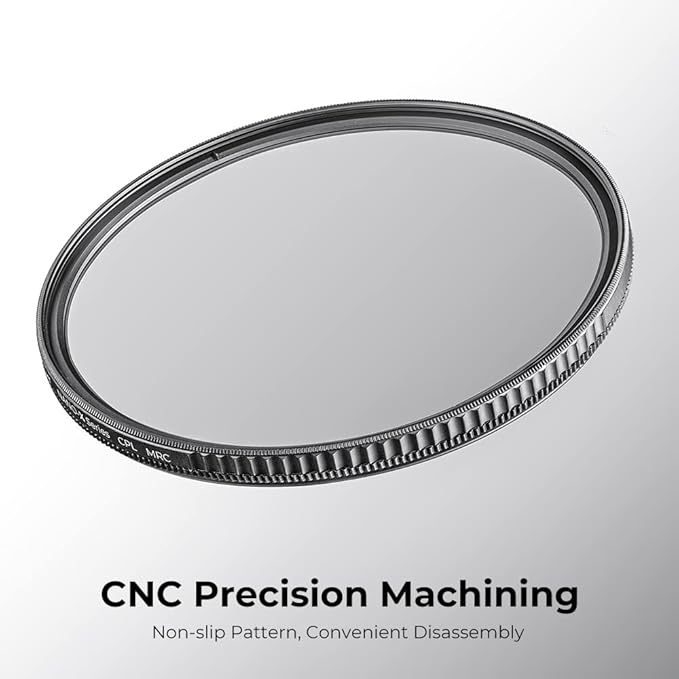 K&F Concept 43mm Circular Polarizers Filter Polarizing Filter 28 Multi-Layer Coated Super Slim High Definition CPL Lens Filter (Nano-X Series)