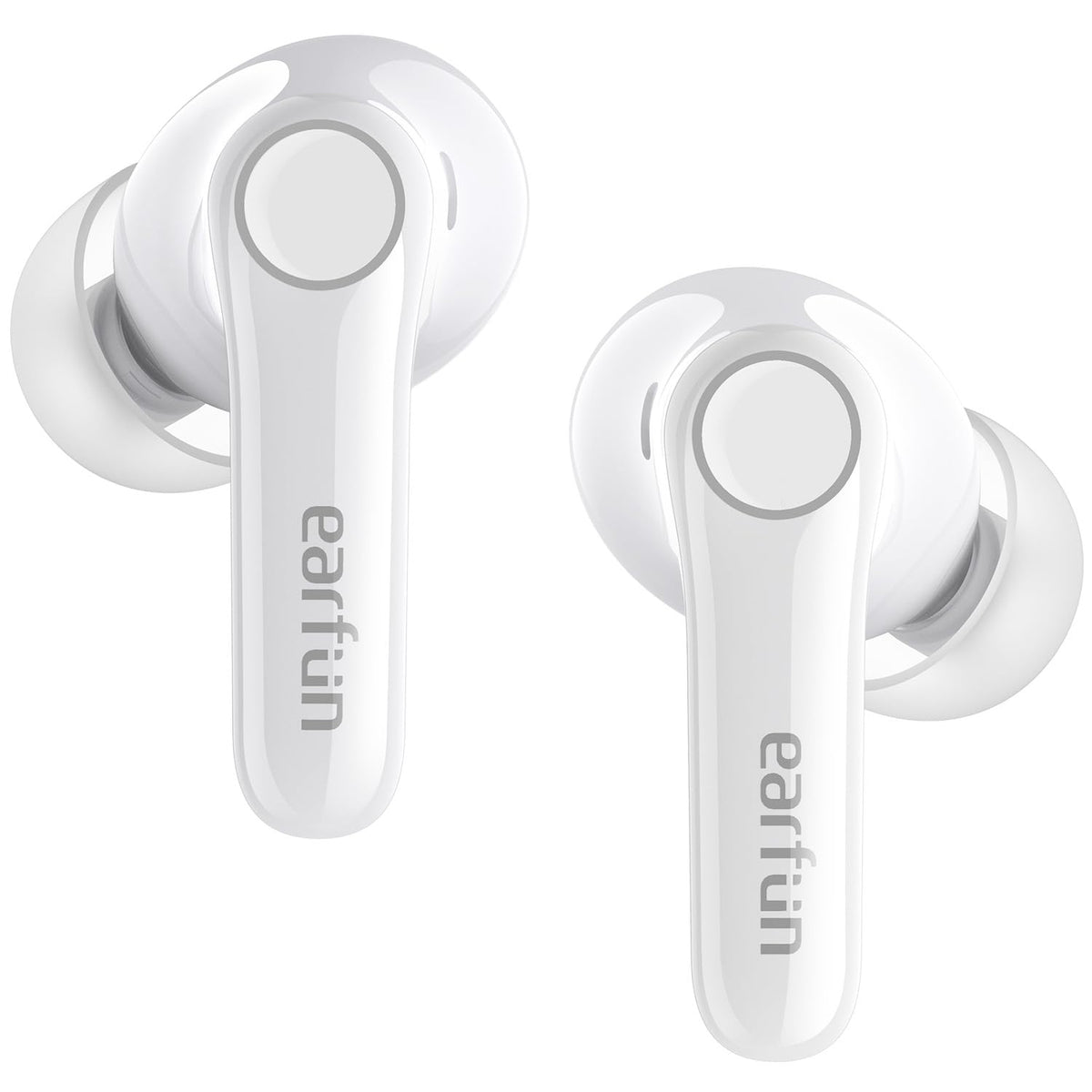 EarFun Air Pro 4 Adaptive Hybrid Noise Canceling Wireless Earbuds, Qualcomm Snapdragon Sound, aptX™ Lossless, 6 Mics AI CVC 8.0 Call, LDAC Hi-Res Audio, 52H Playtime, Bluetooth 5.4, in-Ear Detection