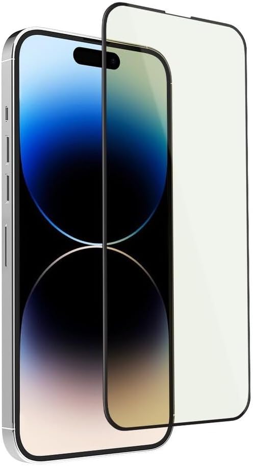 CASETiFY Impact Anti-Blue Light Screen Protector [Strengthened 9H aluminosilicate glass, applicator included] for iPhone 16 Plus