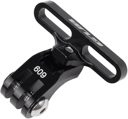 GUB Bike Camera Mount,Aluminium Bicycle Stem Front Camera Holder Mount Universal for GoPro Garmin Xiaomi SJCAM Action Camera (BLACK09)