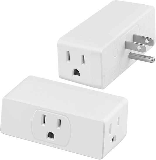 Multi Plug Wall Outlet 2pack Multiple Outlet Splitter Multi Outlet Extender
