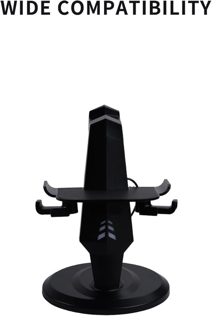 TechKen Charging Stand for Meta Quest 2, VR Headset Charging Dock for Quest 2 Accessories Stand Holder, VR Controllers Holder