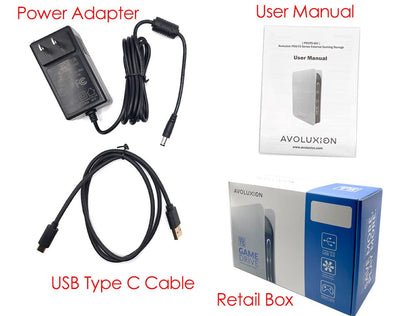 Avolusion PRO-T5 Series USB 3.0 External Hard Drive for WindowsOS Desktop PC/Laptop (White) (14TB) (Renewed)