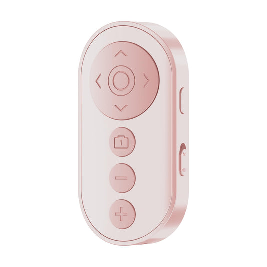 Bluetooth Camera Remote Shutter with Zoom and Front/Rear Camera Switch for Photo and Vlogging,Cllphone Remote Clicker for iOS & Android Smartphone, Wireless Video Scrolling for Tiktok