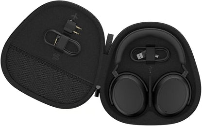 Sennheiser MOMENTUM 4 Wireless Headphones - Bluetooth Headset for Crystal-Clear Calls with Adaptive Noise Cancellation, 60h Battery Life, Lightweight Folding Design, Black