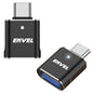 ENVEL USB to USB C Adapter, 2 Pack USB3 10Gbps High Speed Data Transfer, OTG Converter Thunderbolt3 4 Compatible with Apple iWatch iPhone 15 16 Pro Max iPad Air 4 5 Mini 6