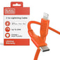 BLACK+DECKER USB C to Lightning Cable - Fast Compatible iPhone Lightning Cable - Durable Braided Type C iPhone Charger Cord - for Travel and Daily Use - Multiple Colors and Lengths - 3ft