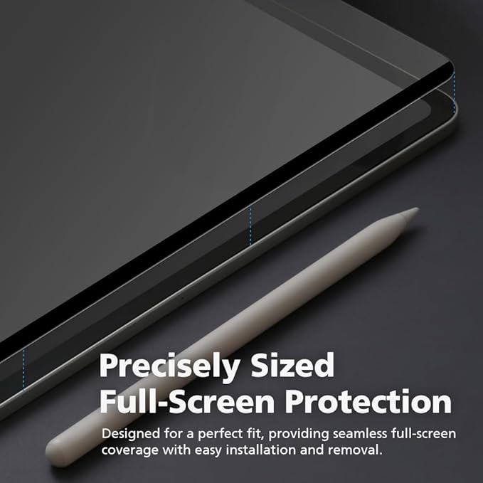 Magnetic and Nano Suction Adsorption 360° 4-Way Privacy Screen Protector for iPad 10th Generation 10.9 inch | Detachable, Anti-Spy, Anti-Fingerprint | Works in Both Landscape & Portrait Modes