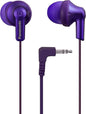 Panasonic ErgoFit Wired Earbuds, 3.5mm Jack in-Ear Headphones with Dynamic Crystal-Clear Sound and Soft Ergonomic Custom-Fit Earpieces (S/M/L), for Phones and Laptops - RP-HJE120-VA (Metallic Purple)