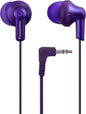 Panasonic ErgoFit In-Ear Earbud Headphones RP-HJE120-R (Red) Dynamic Crystal Clear Sound, Ergonomic Comfort-Fit