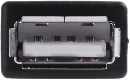 Cmple - [10 Pack USB Female to Female Coupler Adapter Straight Bridge USB 2.0 Type-A Jack to Jack Extension Connector Converter High Speed Data Transfer Charger Cable Extender