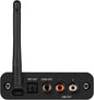 B2 aptX HD, LDAC Hi-Fi Bluetooth 5.1 Audio Receiver,Bluetooth Adapter with ESS DAC, Analog Stereo RCA Output, Enhanced Working Range,OLED Display, Digital Coaxial & Optical Outputs