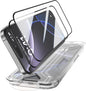 3 Pack for iPhone 16 Tempered Glass Screen Protector:9H+ Durable, Auto Positioning, Bubble Free, High Definition, Easy Installation