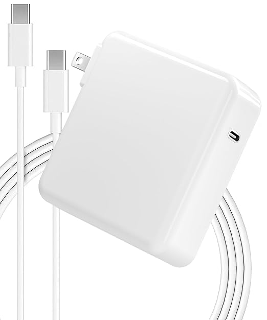 Mac Book Pro Charger - 118W USB C Fast Charger Power Adapter Compatible with MacBook Pro/MacBook Air 16 15 14 13 Inch, M1 M2 M3 M4 M5, New iPad Pro and All USB C Device, Charge Cable 6.6ft
