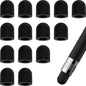 Stylus Pen Tips Rubber: Soft, No Scratches,Universal Stylus Ends for Touch Screen - 15pcs, Outer Diameter 6mm, Inner Diameter 3.6mm