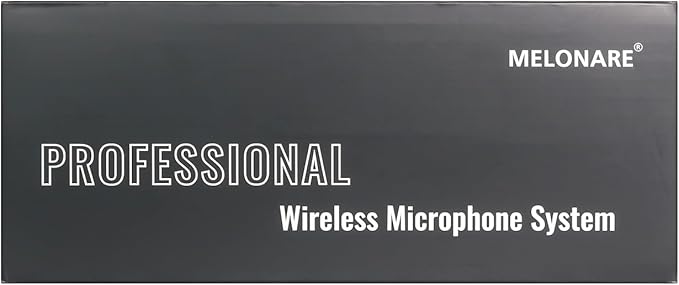 4-Channel Wireless Microphone System, UHF Compact Cordless Mic Set w/ 4x10 Frequencies, 200ft Range, Dynamic Handheld Microphone for Singing, Karaoke, Church, DJ, Wedding (MWM-41-4H)