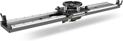 PROAIM Flyking PRO 4ft Mitchell Video Camera Slider for Videomakers & Filmmakers. with 360° Sweeping Panning & Quick Flip Lock. Payload up to 100kg / 220lb.