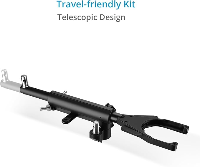 Proaim Ring Docking Bracket for Handheld Camera Stabilizers, Arm & Vest. Payload Capacity up to 25kg / 55.11lb. (ST-RGDB-01)