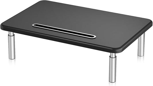 suptek Monitor Stand Riser,Monitor Riser,Laptop Stand,3 Height Adjustable Desktop Computer Stand for Screen, Laptops, Printer, Laptop Riser for Home & Office, Monitor Riser Stand for Desk