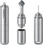 Hagibis SIM Card Tray Removal Tool with Cleaning Brush, 2 in 1 EDC Portable Keychain Eject Pins Reset Needle Opener Cleaning Pen for iPhone Airpods Pro